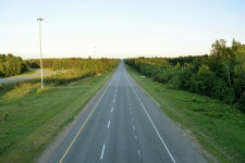 suburb road